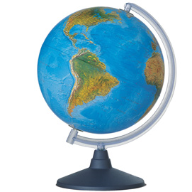 MAPPAMONDO GLOBO GEOGRAFICO CM30 ILLUMINATO  CWR 56950