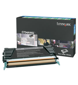LEXMARK/IBM - TONER - NERO - C734A1KG - RETURN PROGRAM - 8.000 PAG IBM0C734A1KG