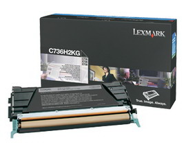 LEXMARK/IBM - TONER - NERO - C736H2KG - NON RETURN PROGRAM - 12.000 PAG IBMC736H2KG