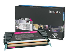 LEXMARK/IBM - TONER - MAGENTA - C736H2MG - NON RETURN PROGRAM - 10.000 PAG IBMC736H2MG