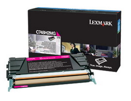 LEXMARK/IBM - TONER - MAGENTA - C748H2MG - NON RETURN PROGRAM - 10.000 PAG IBMC748H2MG