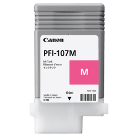 INK-JET REFILL CANON MAGENTA 130ML PFI-107MBK IPF670-680-685-770-780-785 CAN6707B001