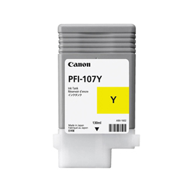 INK-JET REFILL CANON GIALLO 130ML PFI-107MBK IPF670-680-685-770-780-785 CAN6708B001