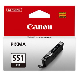 INK-JET CANON NERO PIXMA IP 7250 - MG 5450 CLI-551BK CANINKCLI551BK