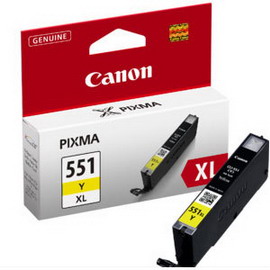 ******INK-JET CANON GIALLO PIXMA IP 7250 - MG 5450 CLI-551XLY CANINK551XLY