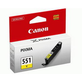 INK-JET CANON GIALLO PIXMA IP 7250 - MG 5450 CLI-551BK CANINKCLI551Y