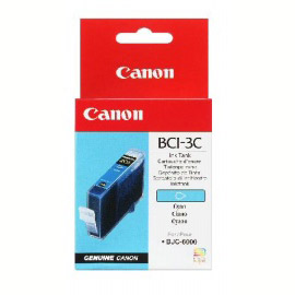 INK-JET CANON REFIL CIANO BJC6000 A.D. 500PG CANINKBCI3C