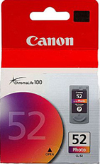INK-JET CANON COLORE FOTOGRAFICO PIXMA IP6210D 7ML X 3 CANINKCL52