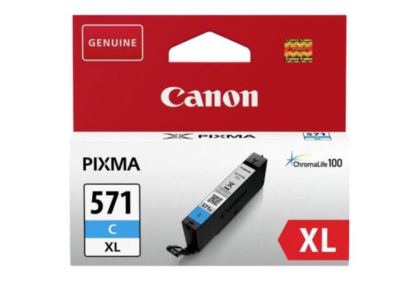 CARTUCCIA CANON CIANO MG-5750-1-2-3 CLI-571XLC 11ML CANCLI571XLC