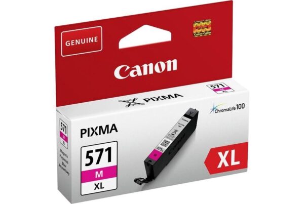 CARTUCCIA CANON MAGENTA MG-5750-1-2-3 CLI-571XLM 11ML CANCLI571XLM