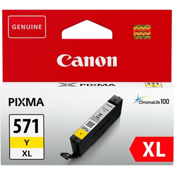 CARTUCCIA CANON GIALLO MG-5750-1-2-3 CLI-571XLY 11ML CANCLI571XLY