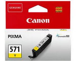 CARTUCCIA CANON GIALLO MG-5750-1-2-3 CLI-571Y 6,5ML CANINKCLI571Y