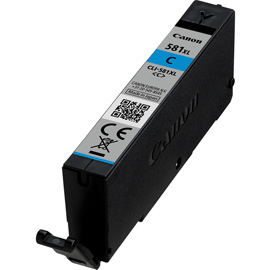 CARTUCCIA CANON INK CLI-581XL CIANO CANCLI581XLC