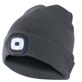 CAPPELLINO LIGHTHOUSE - CON LED RICARICABILE - TAGLIA UNICA - GRIGIO SCURO - VELAMP 98108