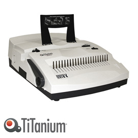 RILEGATRICE ELETTRICA EC21+4 - COMBINATA - TITANIUM 57379