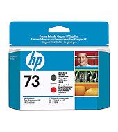 HP - TESTINA DI STAMPA - 73 - NERO OPACO / ROSSO - CD949A HPCD949A