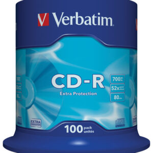 CD ROM 700MB 52X VERBATIM TORRE 50PZ. COMP. TASSA MINISTERIALE VERCDR70052X50