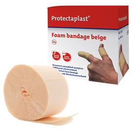 BENDAGGIO COESIVO PROTECTAPLAST -  6 X 450 CM - COLOR PELLE - PVS 95654