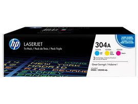 HP - CONFEZIONE 3 TONER - 304A - C/M/Y - CF372AM - 2.800 PAG CAD HPCF372AM