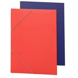 CARTELLINA CON ELASTICO - CARTONE PLASTIFICATO - 70X100 CM - ROSSO - CARTOTECNICA DEL GARDA 93327