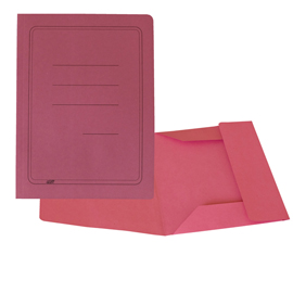 CARTELLINA 3 LEMBI - CON STAMPA - 200 GR - 25 X 33 CM - MAGENTA - CARTOTECNICA DEL GARDA - CONF. 50 PEZZI 96194
