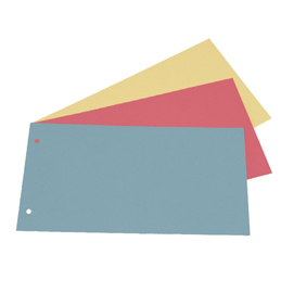 SEPARATORI - CARTONCINO MANILLA 200 GR - 12,5X23 CM - ROSSO - CARTOTECNICA DEL GARDA - CONF. 200 PEZZI 56606