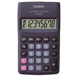 CALCOLATRICE CASIO HL-815L 47520