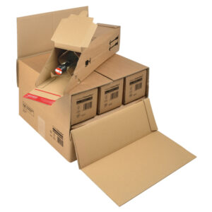 SCATOLA CP 181 - MODULABILE PER 3/6 BOTTIGLIE - 37,5 X 36,5 X 25 CM - CARTONE - AVANA - COLOMPAC 77251