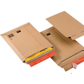 SCATOLA SPEDIZIONE A4+ 235X340X35MM AVANA 56506