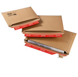 BUSTA IN CARTONE CP 015 F FLUTE - FORMATO B4+ (400X285 MM) - ALTEZZA MASSIMA 50 MM - COLOMPAC 61734