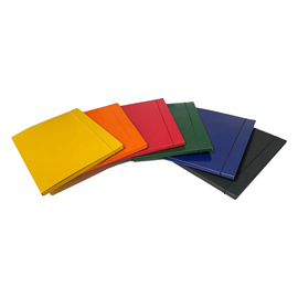 CARTELLA C/ELASTICO TONDO - DORSO 1CM - ARANCIO - STARLINE STL5304
