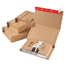 SCATOLA POSTALE CP 020 - FUSTELLATA - 380 X 290 X 80 MM - COLOMPAC 93674