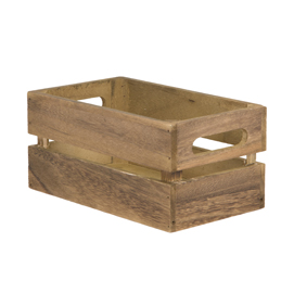CASSETTA CLASSICA IN LEGNO - 21X33X24,2 CM - SECURIT 83376