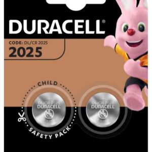 PILA A BOTTONE DURACELL 3V 2pz. CR2025-DL2025-ECR2025 87226