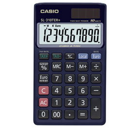 CALCOLATRICE TASCABILE CASIO SL-310TER+ 36809