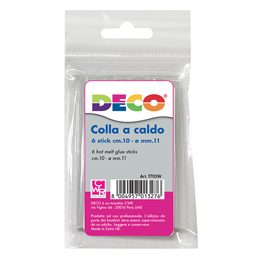 COLLA PER PISTOLA A CALDO CWR 6 PZ. 10CM. 82572