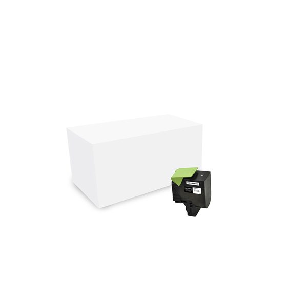 STARLINE - TONER RICOSTRUITO - PER LEXMARK - NERO - 80C2HK0 - 4.000 PAG STLLELCX410B
