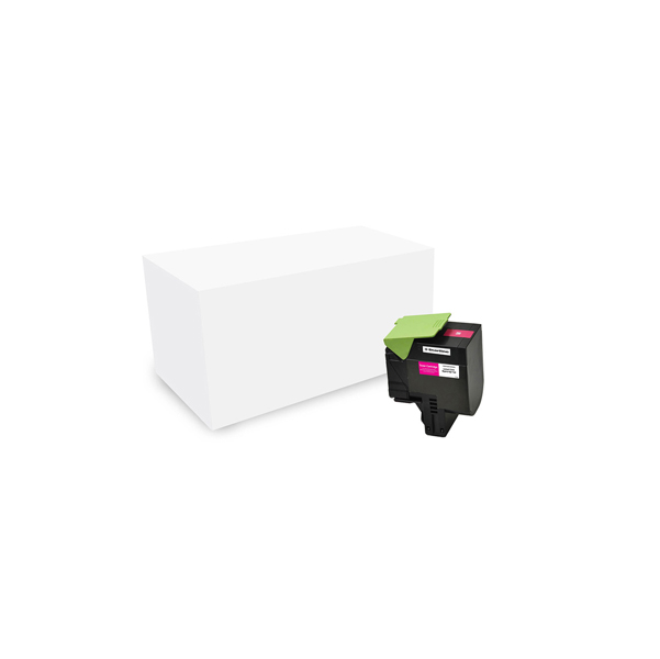 STARLINE - TONER RICOSTRUITO - PER LEXMARK - MAGENTA - 80C2HM0 - 3.000 PAG STLLELCX410M