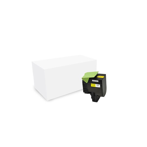 STARLINE - TONER RICOSTRUITO - PER LEXMARK - GIALLO - 80C2HY0 - 3.000 PAG STLLELCX410Y