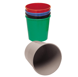 CESTINO G-CARTE PLASTICA 15LT NERO CAIMI CPS98 47832