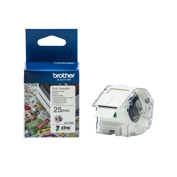 BROTHER - NASTRO A LUNGHEZZA CONTINUA - CZ-1004 - 25 MM X 5 MT BROCZ1004