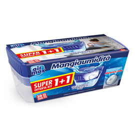 KIT MANGIAUMIDITA' TAB VORTEX 1+1 - RICARICABILE - 450 GR - AIR MAX 86555