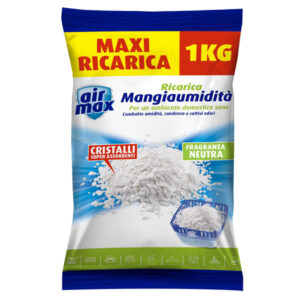 RICARICA SALI ASSORBIUMIDITA' - NEUTRO - 1 KG - AIR MAX 89435