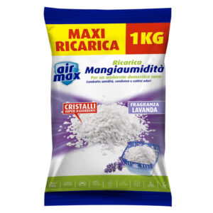 RICARICA SALI ASSORBIUMIDITA' - LAVANDA - 1 KG - AIR MAX 89436