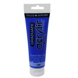 COLORE ACRILICO FINE GRADUATE - 120 ML - BLU COBALTO IMITAZIONE - DALER ROWNEY 85491