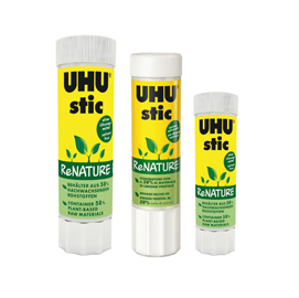 COLLA UHU  STIC RENATURE - 40 GR - BIANCO - UHU 79283
