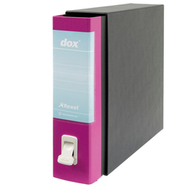 REGISTRATORE DOX 1 ROSA FORMATO COMMERCIALE ACCO 48896