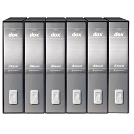 REGISTRATORE DOX 2 GRIGIO CHIARO FORMATO PROTOCOLLO ACCO 51245