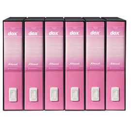 REGISTRATORE DOX 2 ROSA FORMATO PROTOCOLLO ACCO 51247