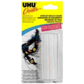 COLLA TERMOFUSIBILE - DIAMETRO 7MM - 60GR - PER BASSA TEMPERATURA - UHU 53532